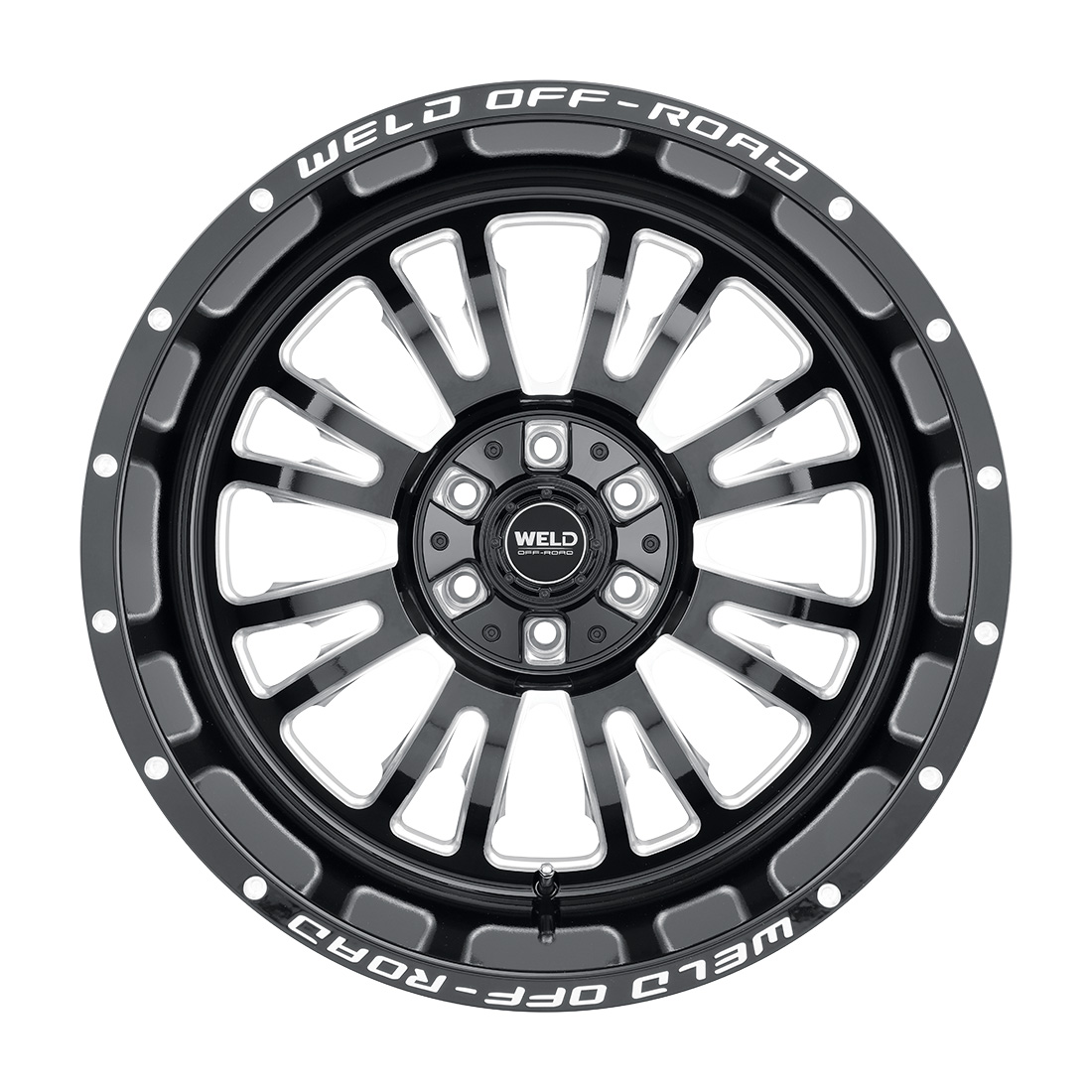 WELD Off-Road Slingblade 20X10 -18 Gloss Black Milled