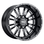 WELD Off-Road Slingblade 20X10 -18 Gloss Black Milled