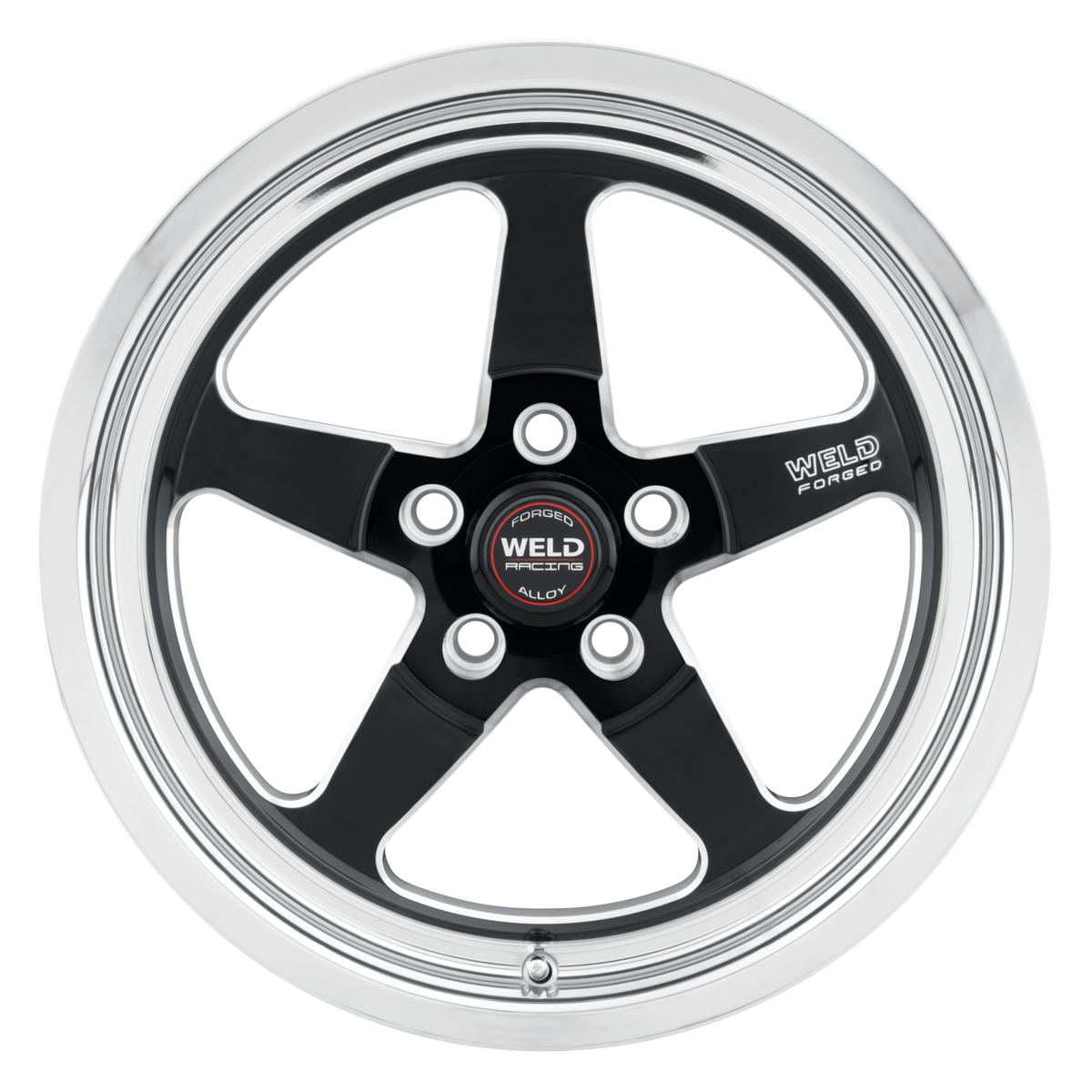 WELD Racing Sm71 15X10 +51 Gloss Black Milled