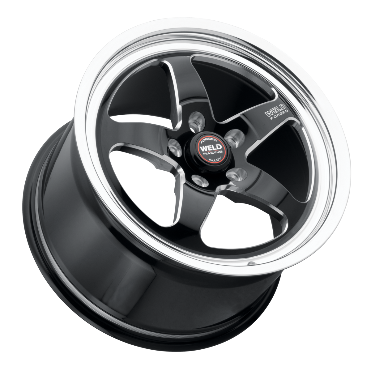 WELD Racing Sm71 15X10 +51 Gloss Black Milled