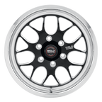 WELD Racing Sm77 6Hd 17X5 -36 Gloss Black Milled