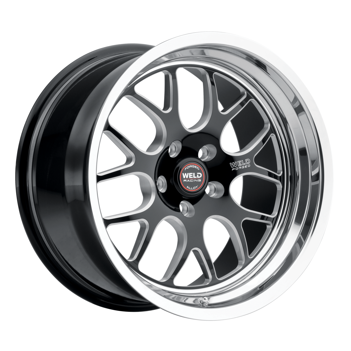 WELD Racing Sm77 18X8 +5 Gloss Black Milled