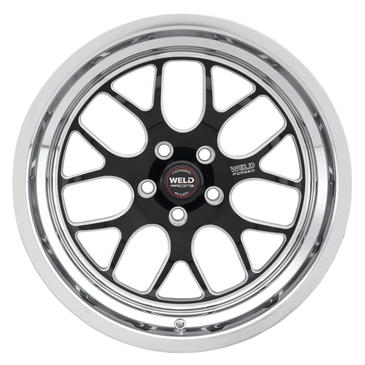 WELD Racing Sm77 18X8 +5 Gloss Black Milled