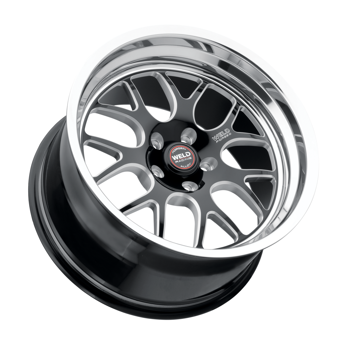 WELD Racing Sm77 18X8 +5 Gloss Black Milled