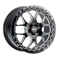 WELD Street Performance Solana Beadlock 18X12 +50 Gloss Black Milled