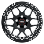 WELD Street Performance Solana Beadlock 15X10 +45 Gloss Black Milled