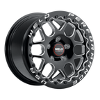 WELD Street Performance Solana Beadlock 15X10 +22 Gloss Black Milled