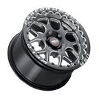 WELD Street Performance Solana Beadlock 17X10 +25 Gloss Black Milled