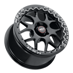 WELD Street Performance Solana Beadlock 18X10 +28 Gloss Black