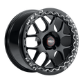 WELD Street Performance Solana Beadlock 18X10 +28 Gloss Black