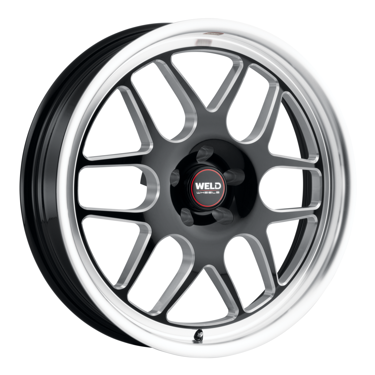 WELD Street Performance Solana Drag 20X5 -38 Gloss Black Milled