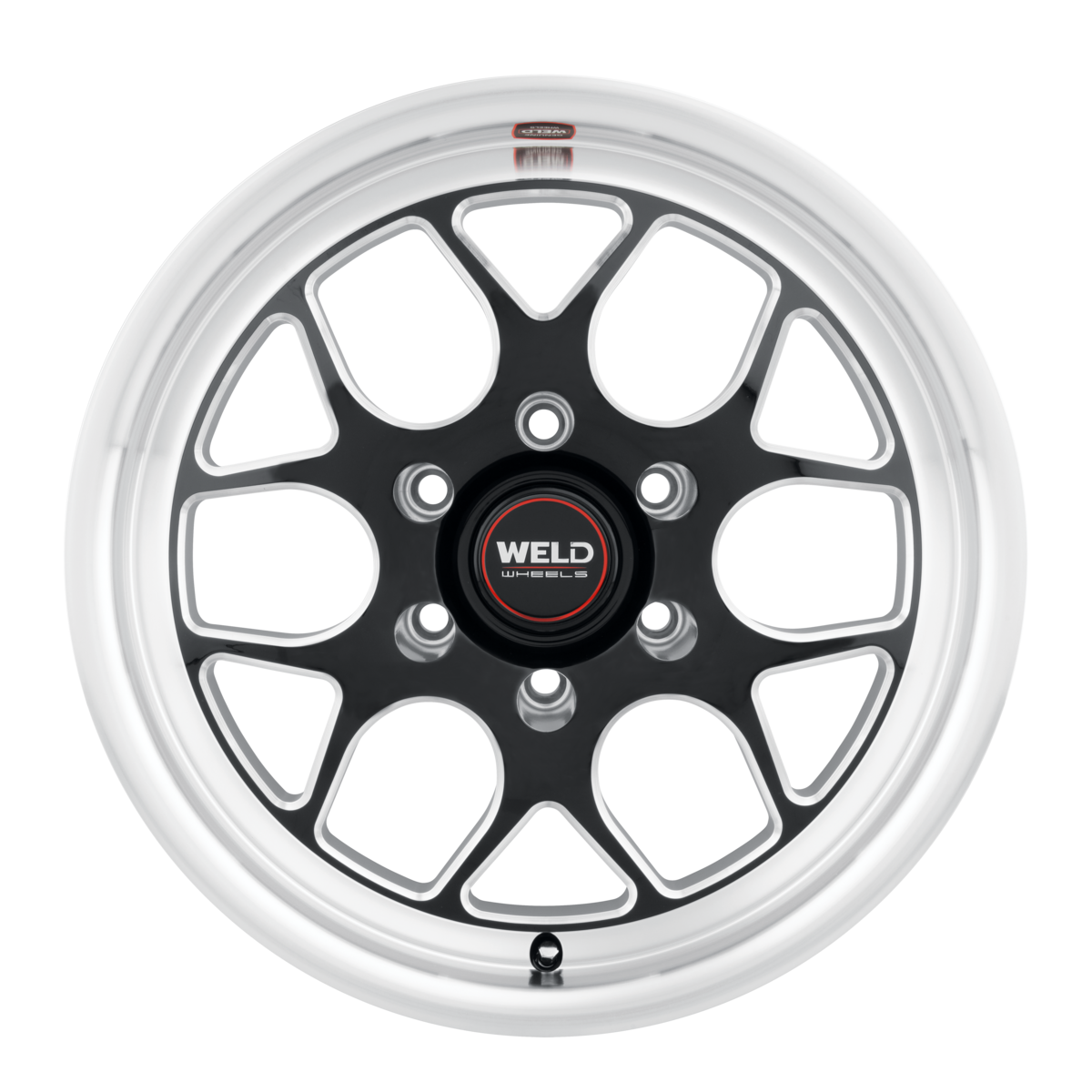 WELD Street Performance Solana Drag 17X7 +20 Gloss Black Milled