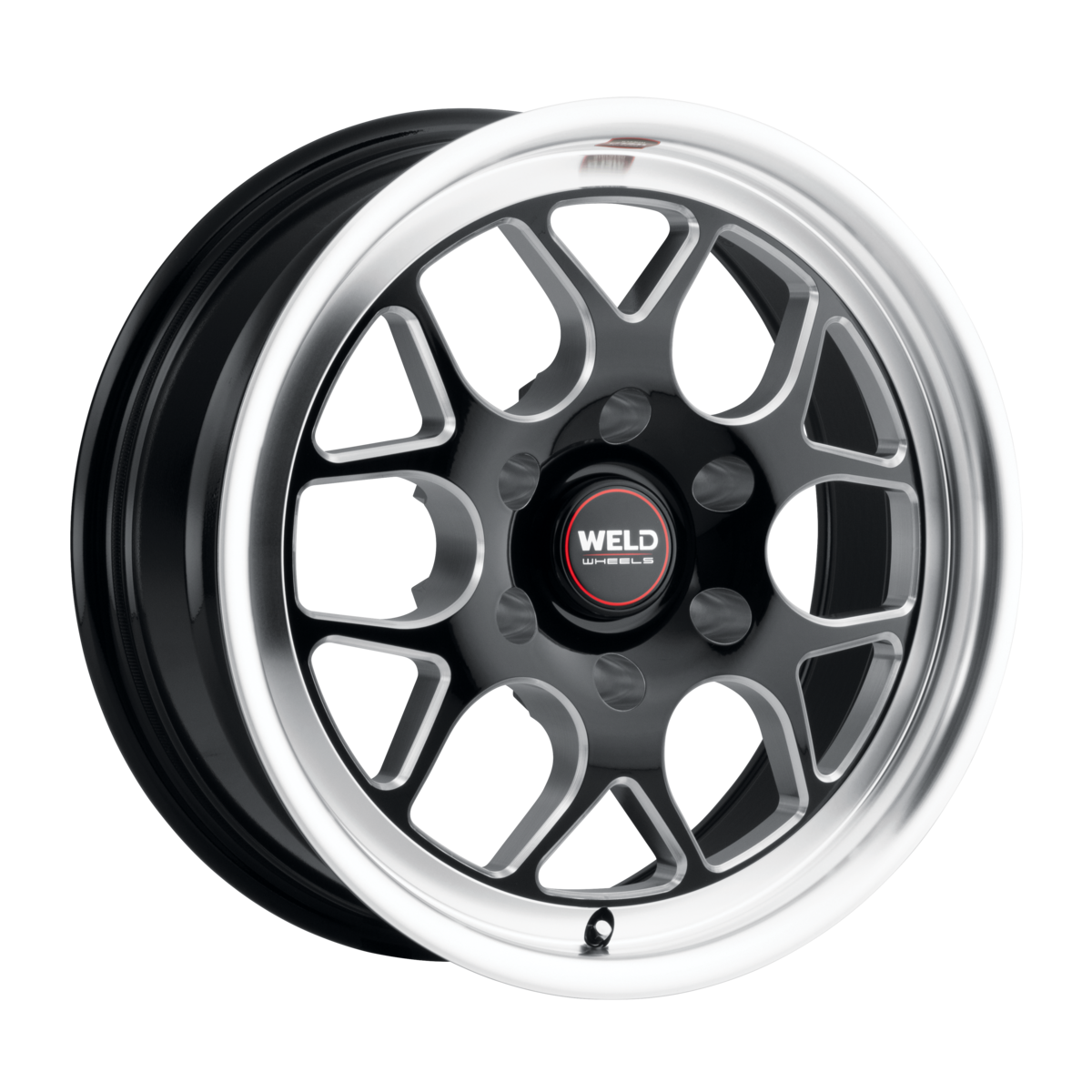 WELD Street Performance Solana Drag 17X7 +0 Gloss Black Milled