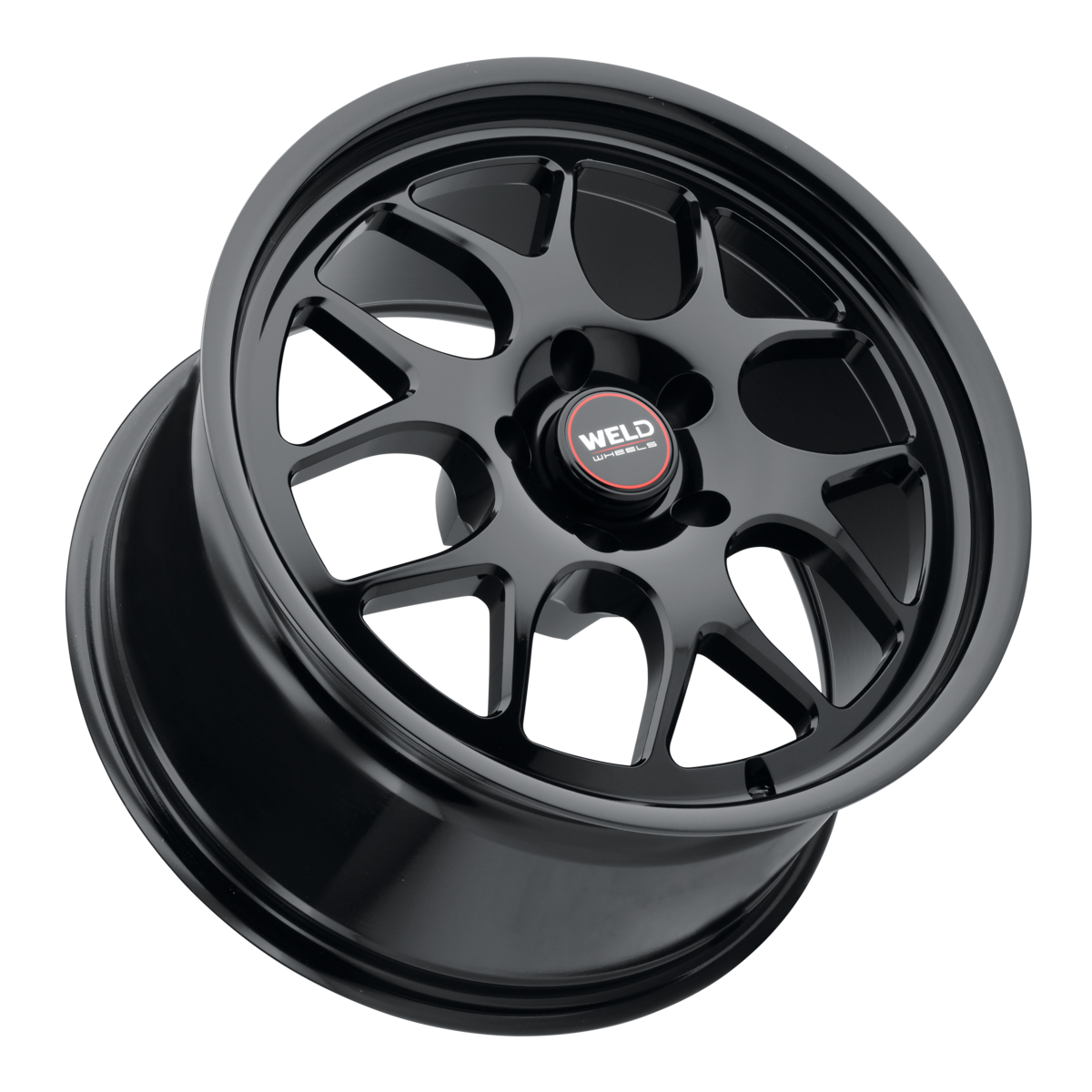 WELD Street Performance Solana Street 18X10 +28 Gloss Black