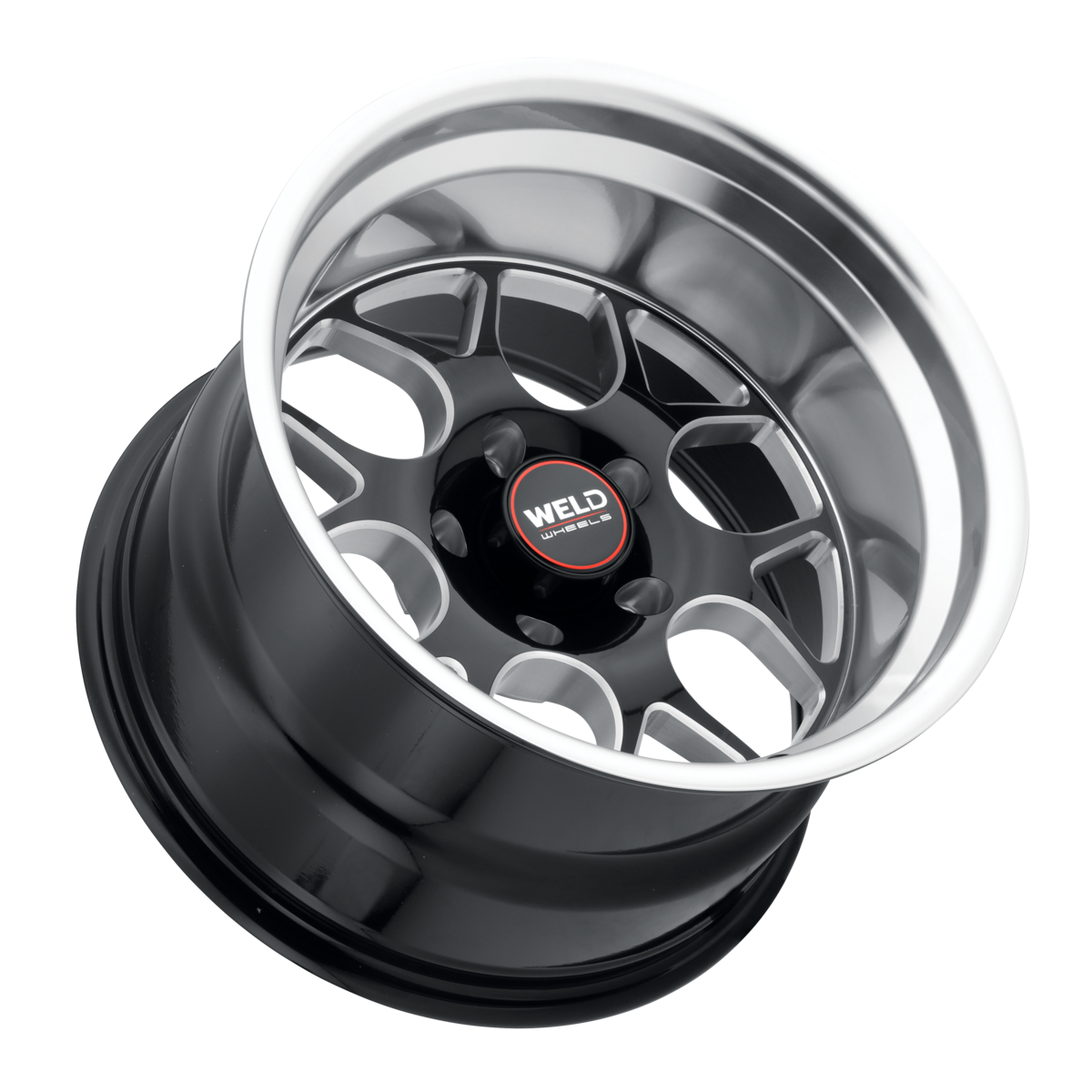 WELD Street Performance Solana Street 17X8 +0 Gloss Black Milled