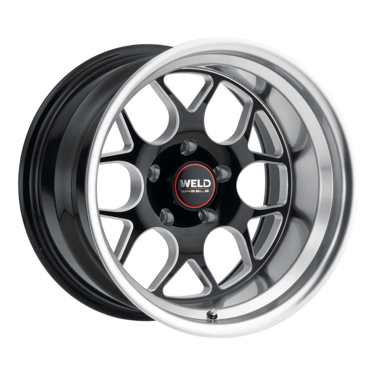 WELD Street Performance Solana Street 22X12 -57 Gloss Black Milled