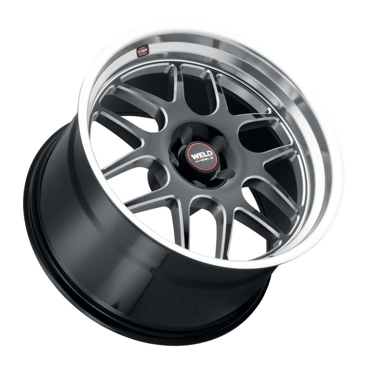 WELD Street Performance Solana Street 20X8 +0 Gloss Black Milled