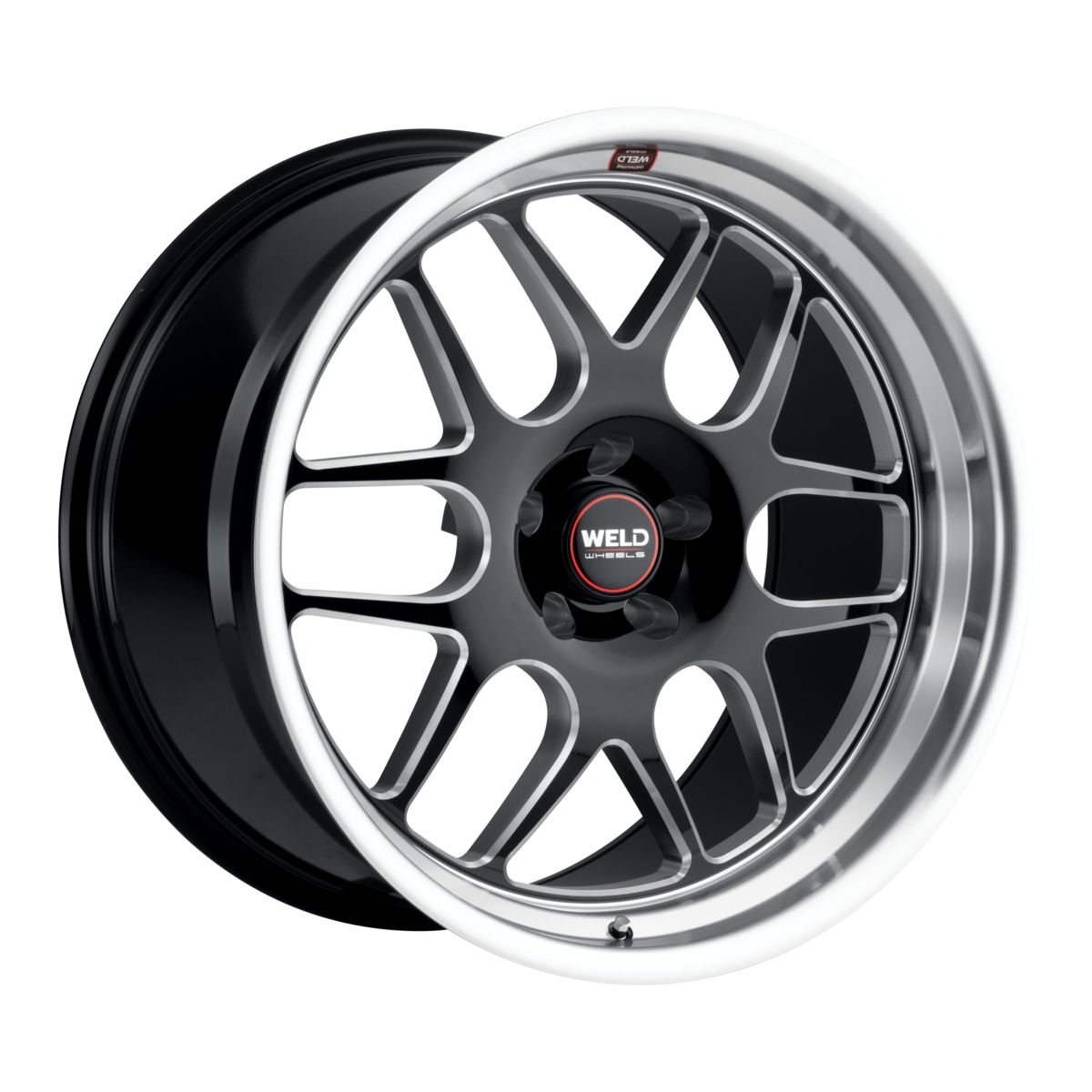 WELD Street Performance Solana Street 20X11 +0 Gloss Black Milled