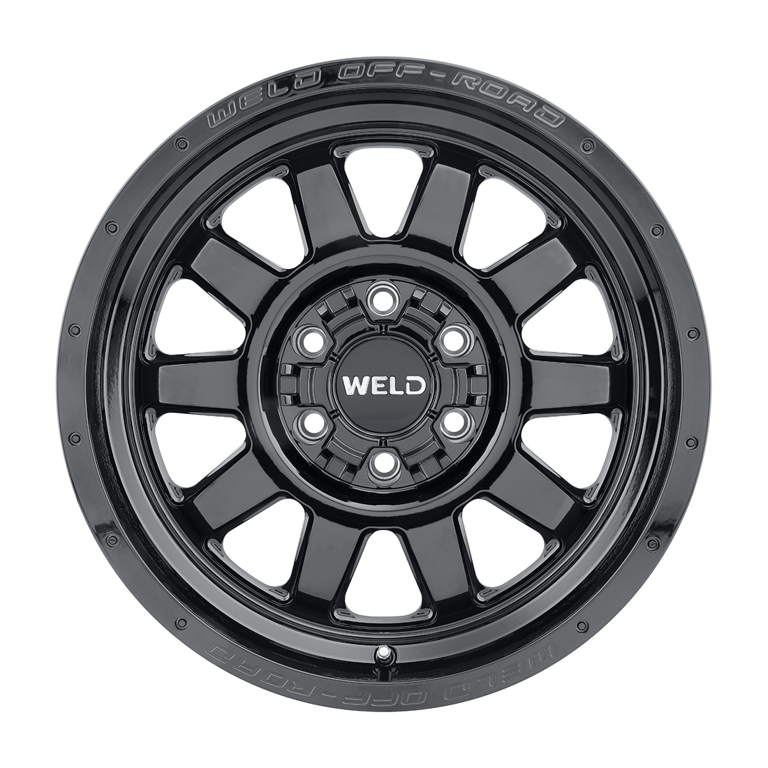 WELD Off-Road Stealth 18X9 +0 Gloss Black