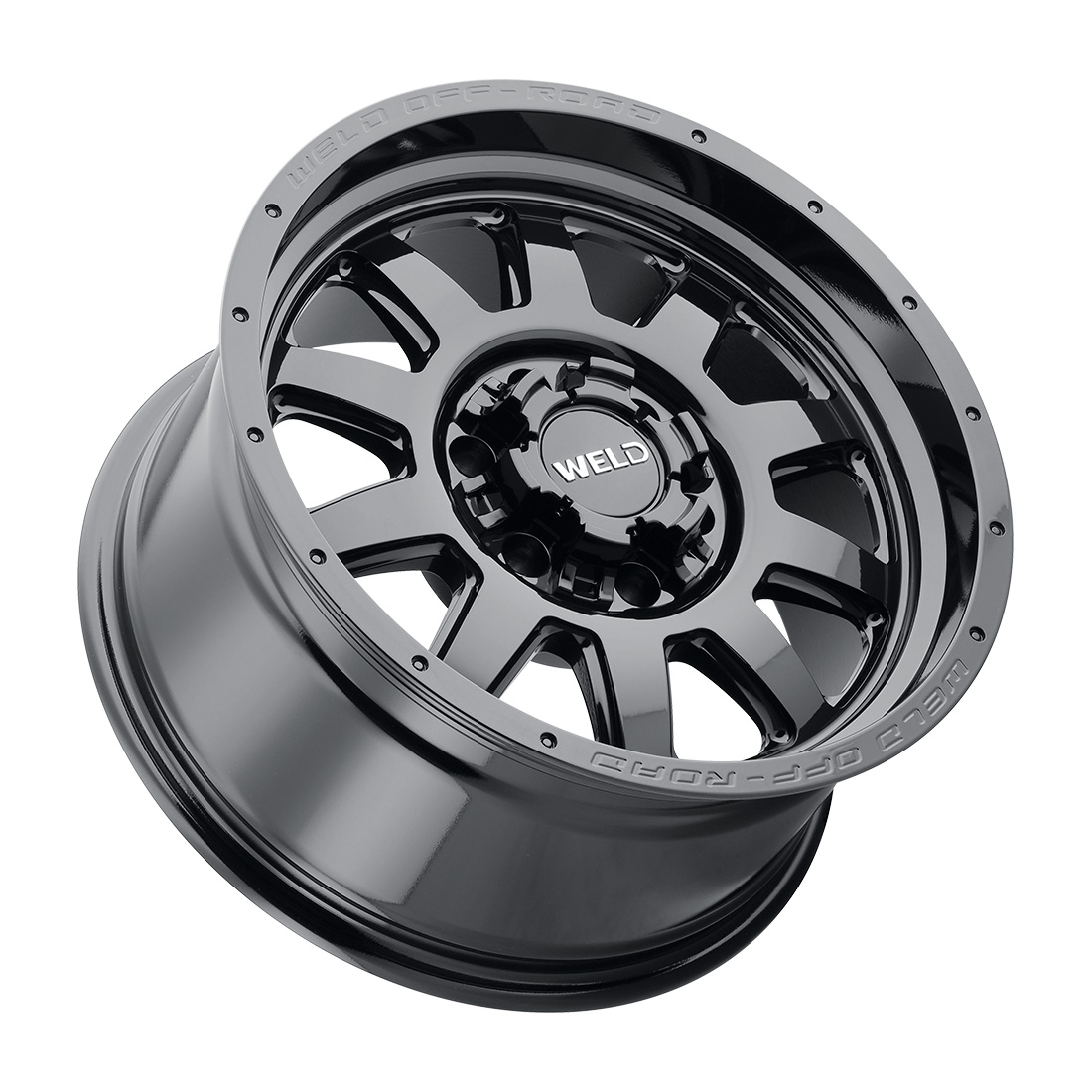 WELD Off-Road Stealth 18X9 +0 Gloss Black