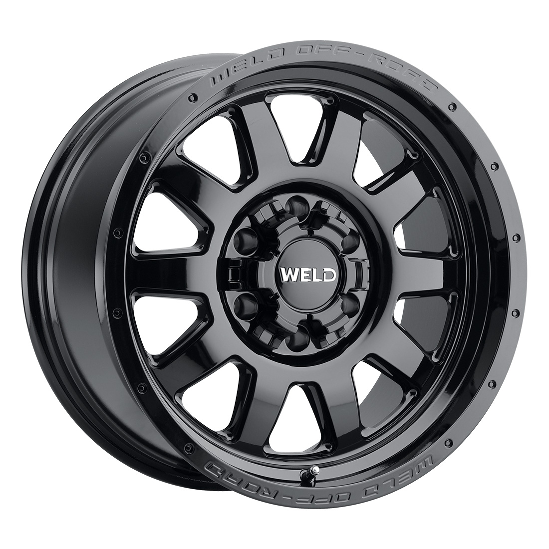 WELD Off-Road Stealth 20X10 -18 Gloss Black
