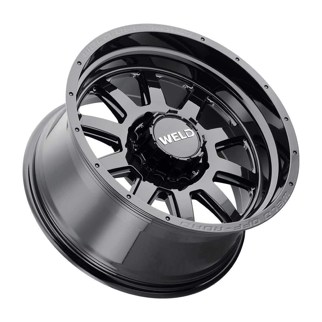 WELD Off-Road Stealth 20X9 +0 Gloss Black