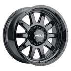 WELD Off-Road Stealth 20X9 +0 Gloss Black