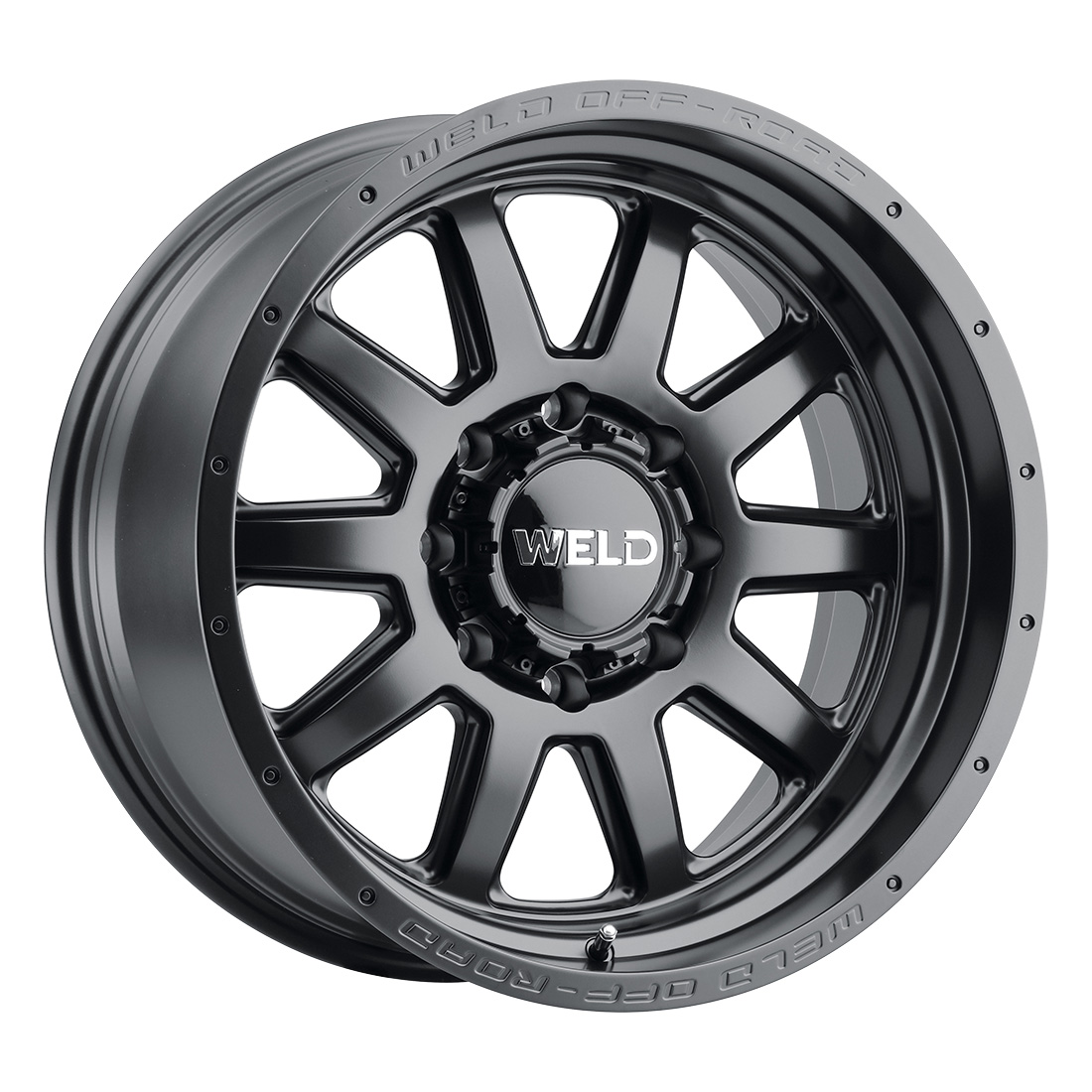 WELD Off-Road Stealth 20X9 +0 Satin Black