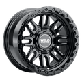 WELD Off-Road Swift 17X9 -12 Gloss Black - Gloss Black Ring