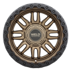WELD Off-Road Swift 17X9 -12 Satin Bronze - Satin Black Ring