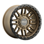 WELD Off-Road Swift 17X9 -12 Satin Bronze - Satin Black Ring