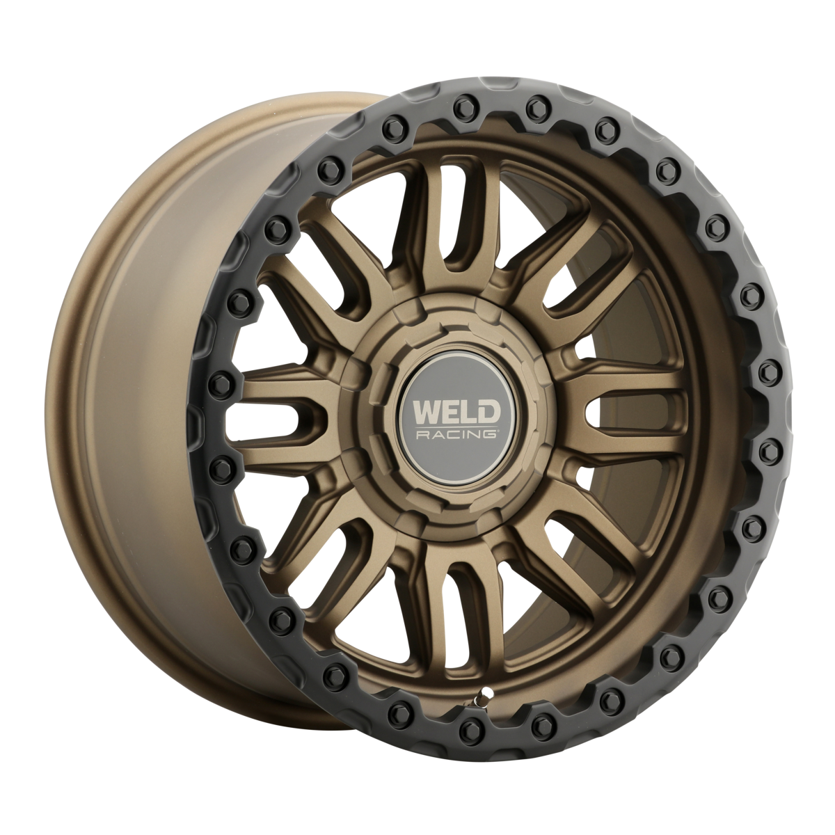 WELD Off-Road Swift 17X9 -12 Satin Bronze - Satin Black Ring