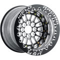 WELD Racing Tuner Import 13X11 + Black Center - Polished Shell