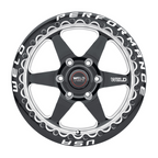 WELD Street Performance Ventura 6 Beadlock 17X10 +42 Gloss Black Milled