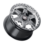 WELD Street Performance Ventura 6 Beadlock 20X10 +38 Gloss Black Milled