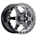 WELD Street Performance Ventura 6 Beadlock 17X9.5 +35 Gloss Black Milled