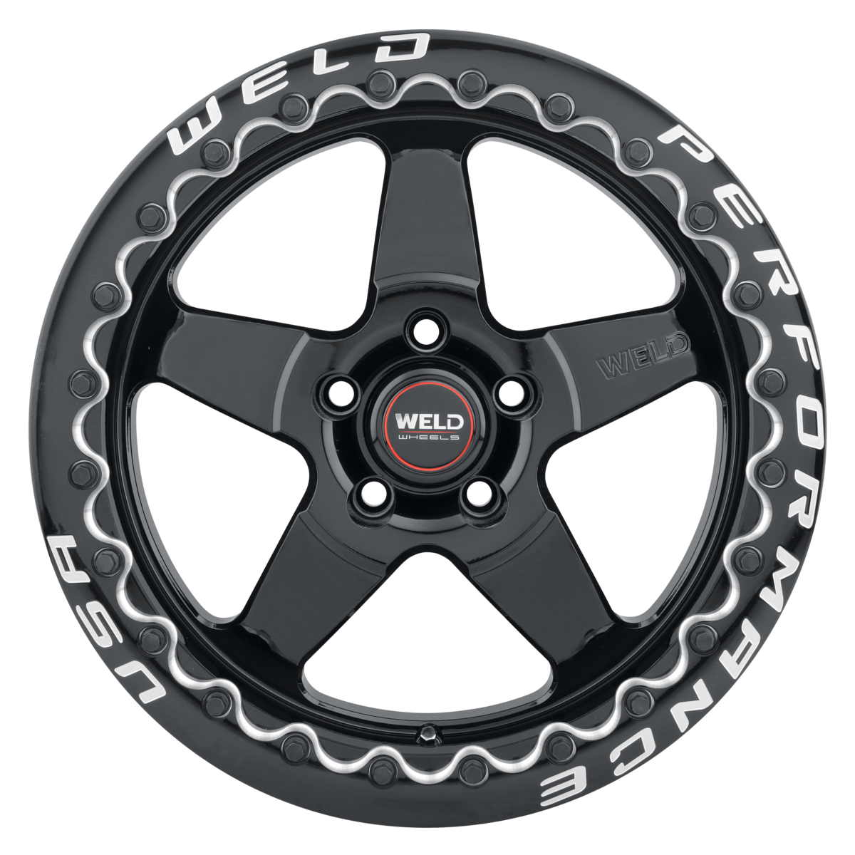 WELD Street Performance Ventura Beadlock 17X10 +42 Gloss Black