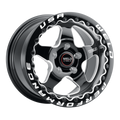 WELD Street Performance Ventura Beadlock 18X12 +56 Gloss Black Milled
