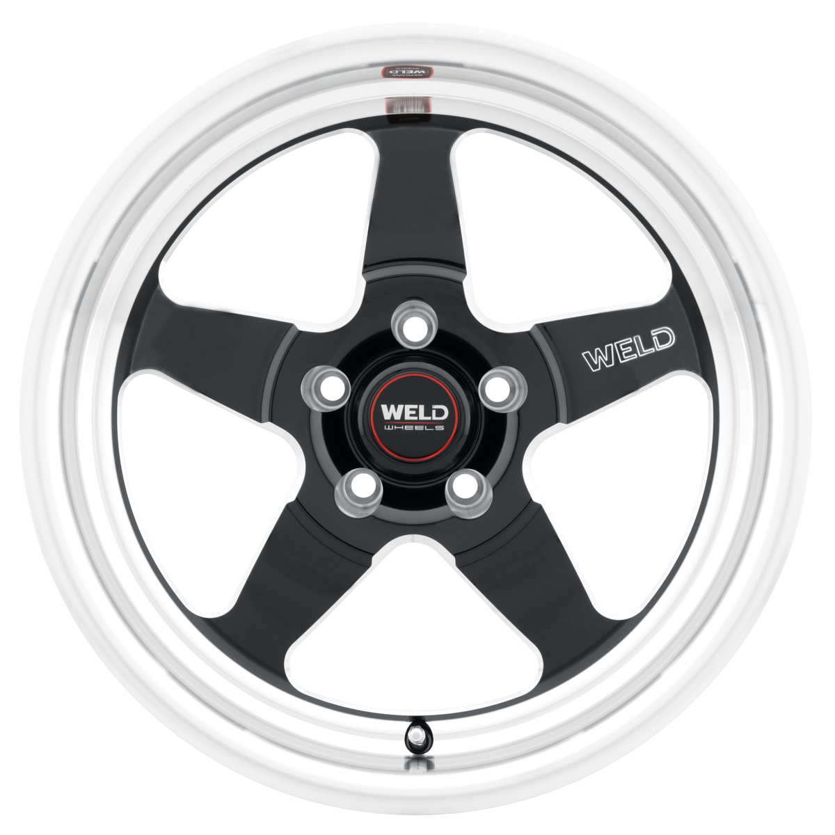 WELD Street Performance Ventura Drag 17X10 +0 Gloss Black Milled