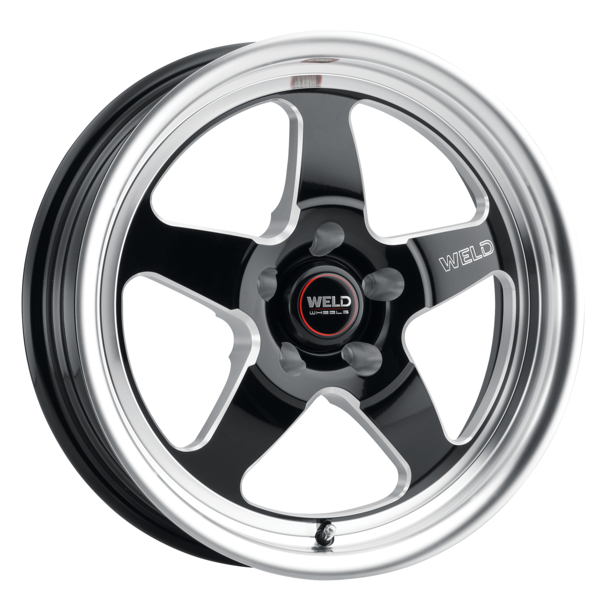 WELD Street Performance Ventura Drag 17X10 +42 Gloss Black Milled