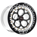 WELD Racing Magnum Iii Beadlock 15X10 -51 Black Center - Polished Shell
