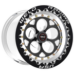 WELD Racing Magnum Iii Beadlock 15X10 -51 Black Center - Polished Shell