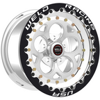 WELD Racing Magnum Iii Beadlock 15X8 +25 Polished Center - Polished Shell