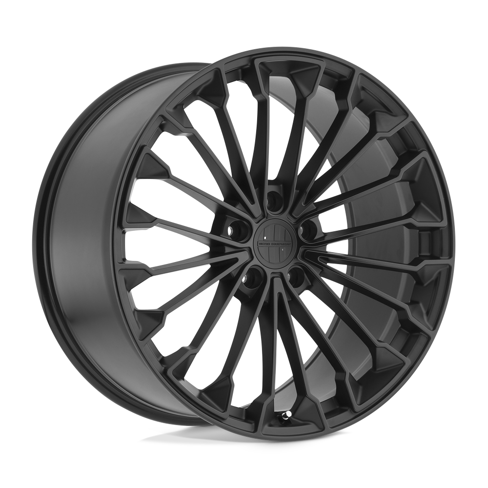 Victor Equipment Wurttemburg 18X10.5 +55 Matte Black W/ Gloss Black Fc
