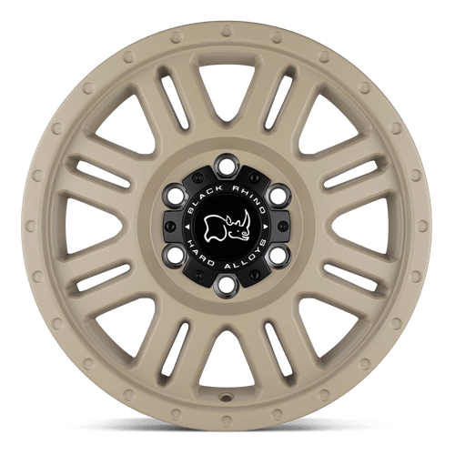 Black Rhino Hard Alloys Yellowstone 16X8 +38 Desert Sand