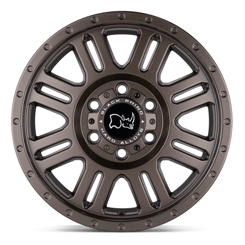 Black Rhino Hard Alloys Yellowstone 17X8 +45 Matte Bronze
