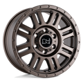 Black Rhino Hard Alloys Yellowstone 17X8 +45 Matte Bronze