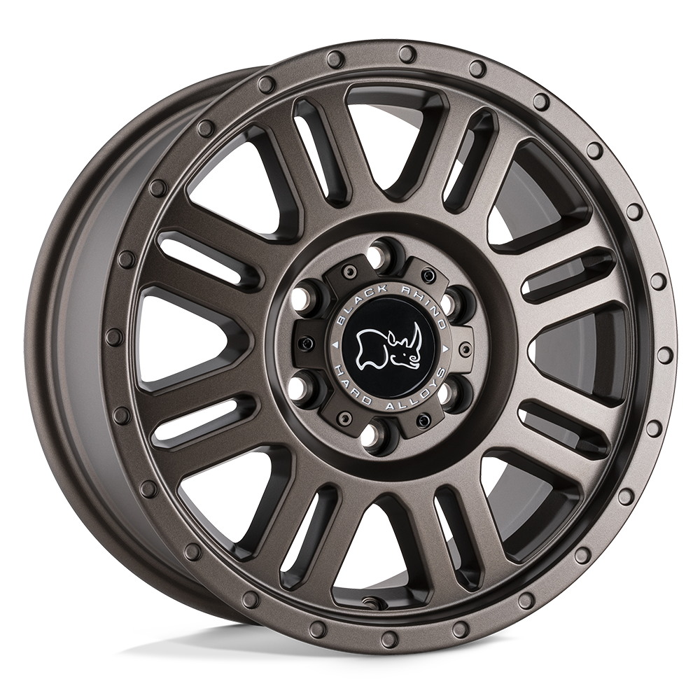 Black Rhino Hard Alloys Yellowstone 18X8 +48 Matte Bronze