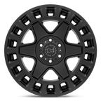 Black Rhino Hard Alloys York 17X9 -12 Matte Black