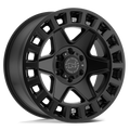 Black Rhino Hard Alloys York 17X8 +30 Matte Black